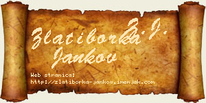 Zlatiborka Jankov vizit kartica